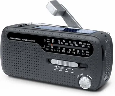 Produktbild von Solar Notfallradio - Notfall - Radio - Praktisch - Solarbetrieben - Rettungsradio