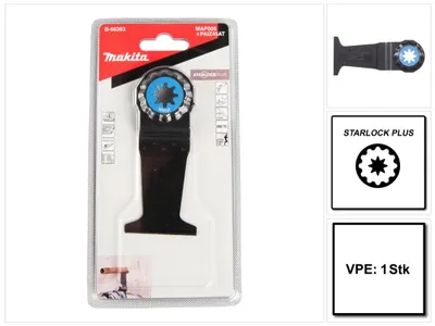 Obrázok produktu pre Makita Eintauchsägeblatt HM, 45 mm Starlock Plus - 23 TPI - HM - MAP005 - Metall