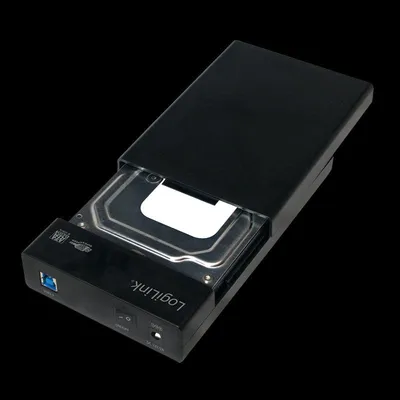 Image de LogiLink Boîtier pour disque dur SATA 3,5", USB 3.0, noir