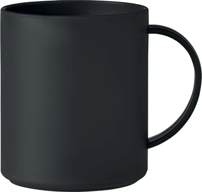 Image de MidOcean - Tasse à café "Monday", Réutilisable, 300ml MO139 (Taille unique) (Noir)