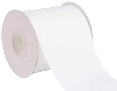 Produktbild von Solidchoice - Grograin-Webband, 22 Meter, weiß