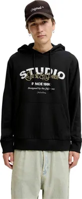 Obrázek produktu pro Mikina s kapucí Jack&Jones 12278611-BLK pro Pánské