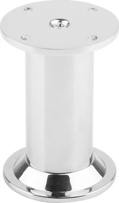 Produktbild von FA004 80 mm verstellbarer Möbelfuß, poliertes Chrom
