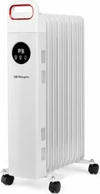 Zdjęcie produktu dla Orbegozo RAW 2000, Podgrzewacz elektryczny pomieszczeń na olej, Olej, 24 h, Wewnętrzna, Podłoga, Czarny, Biały