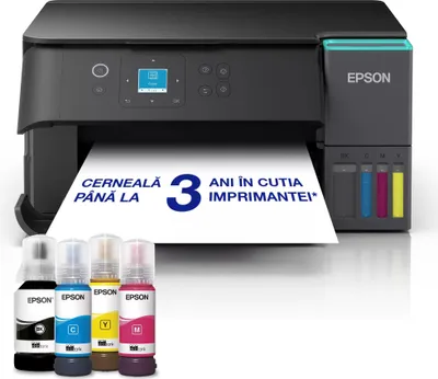 Produktbild von Epson L4360, Tintenstrahl, Farbdruck, 4800 x 1200 DPI, A4, Direktdruck, Schwarz