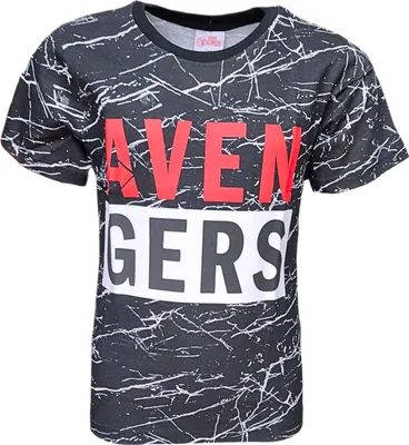 Produktbild von T-Shirt Marvel Avengers Schwarz 152 cm