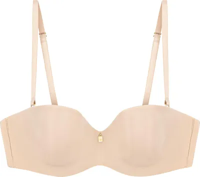 Immagine prodotto di Triumph Body Make-Up Essential WDP Reggiseno con coppa senza spalline Coppe leggermente imbottite con ferretti modellanti, Sensazione di freschezza e asciutto sulla pelle, Parte laterale con bordi senza cuciture