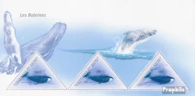 Produktbild von Briefmarken Guinea 2011 Mi Block 2000 (kompl. Ausgabe) postfrisch Wale (Balaena mysticetus)