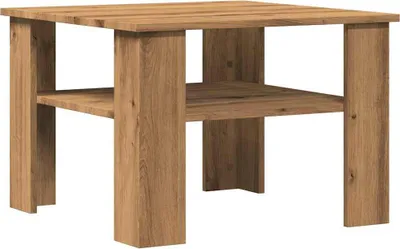 Produktbild von Couchtisch Artisan-Eiche 60x60x42 cm Holzwerkstoff