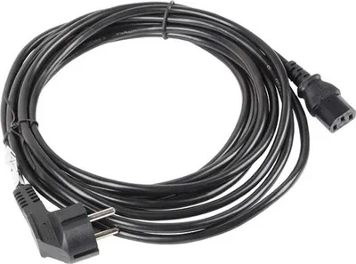 Produktbild von LANBERG CEE 7/7->IEC 320 C13 10m VDE Stromkabel schwarz