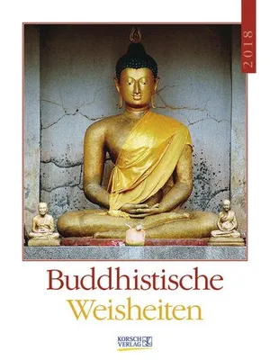 Produktbild von Buddhistische Weisheiten 2018 Literatur-Wochenkalender