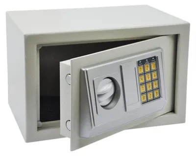 Produktbild von Sejf Office Tresor mit elektronischem Schloss 310x200x200 mm weiß