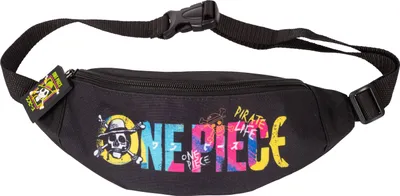 Produktbild von One Piece Bauchtasche schwarz – Anime Street Style