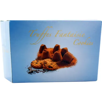 Produktbild von Truffes Fantaisie mit Cookies Vegetarisches Konfekt 250g