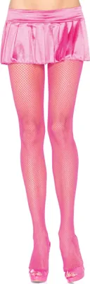 Produktbild von Klassische Netzstrumpfhose neonpink Größe: XL