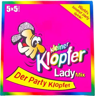 Produktbild von Kleiner Klopfer Lady Mix 25x 20ml 15-17% Vol.