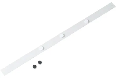 Produktbild von Wandband magnetisch selbstklebend 1000x50mm lichtgrau mit Magnete
