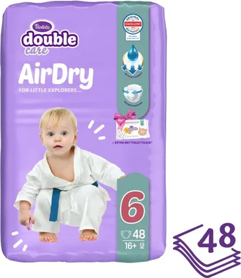 Produktbild von VIOLETA Double Care Air Dry vel. 6 (48 ks)