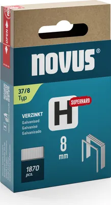 Image de novus 042-0785 novus Tackerklammern Feindraht superhart 37/8, 1.870 St.