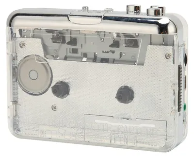 Productafbeelding van Draagbare Cassette Speler met MP3-Converter en Auto-Reverse Functie