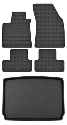 Obrázek produktu pro Gumové autokoberce SolidTread + vana kufru pro: Renault Megane IV 2016-2024 hatchback 5 ks