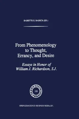 Immagine prodotto di From Phenomenology to Thought, Errancy, and Desire