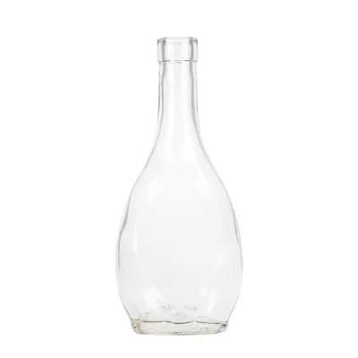 Produktbild von SuperButelki – 5x  Glasflaschen ICONA 250 ml ohne Verschluss, Flaschen für Liköre, Säfte und Wein, 5er-Set