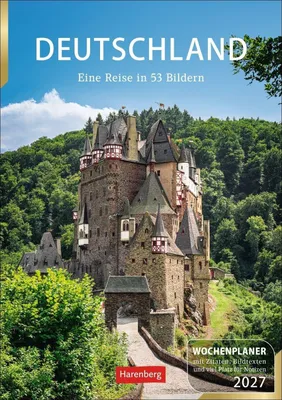 Immagine prodotto di Calendario da parete 2027 con 53 fotografie della Germania: paesaggi