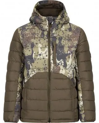 Produktbild von il Lago Prestige Steppjacke Audna Herren (Oliv/Camouflage) Größe 2XL