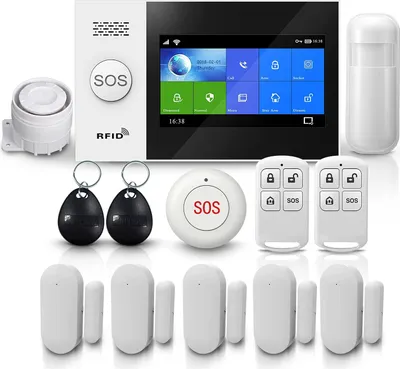 Produktbild von PGST Alarmanlage Haus GSM Funk Alarmanlage Tür Home Security for Alarmanlage