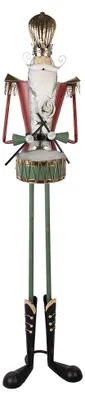 Produktbild von Clayre & Eef Weihnachtsdekorationsfigur Nussknacker 38x47x178 cm Metall