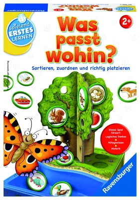 Produktbild von Was passt wohin? Ravensburger 24720