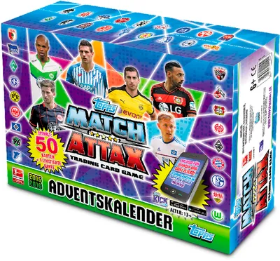 Produktbild von AK Match Attax Adventskalender 2015