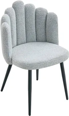 Zdjęcie produktu dla HOMLA Krzesło LUXE Szare 49x55x85 cm