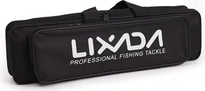 Obrázek produktu pro Lixada – přenosná taška na rybářské vybavení, taška na pruty a navijáky, cestovní taška, taška s popruhy, taška na rybářské pruty, taška na lovecké vybavení, organizér