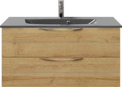Produktbild von PELIPAL Serie 6025 SET-045-025 Waschtisch mit Unterschrank bestehend aus: Waschtisch, Waschtischunterschrank  / 97cm