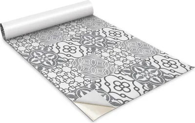 Produktbild von Selbstklebende Möbelfolie - Dekorationsfolie - Tischmöbel - Zuschneidbar - Fliesen Mit Portugiesischem Motiv - 100 x 50 cm