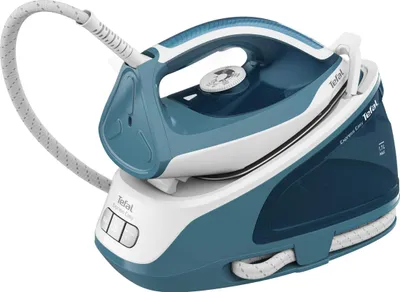 Produktbild von Tefal SV6131E0 Dampfgenerator, Keramiksohle, 2200 Watt, 2 min Aufheizzeit, Vertikaldampf, Anti-Kalk, Abschaltautomatik