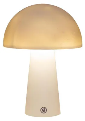 Produktbild von LED-Tischlampe, rund, weiß, 15 x 15 x 21 cm