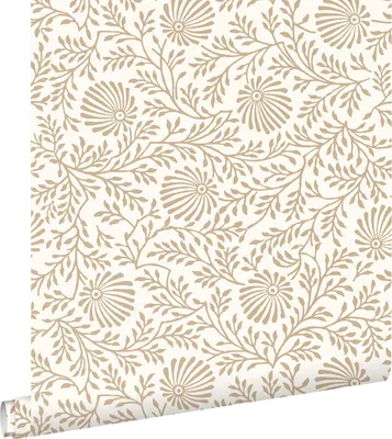 Zdjęcie produktu dla ESTAhome Tapeta zabytkowe kwiaty beżowym 50 x 900 cm
