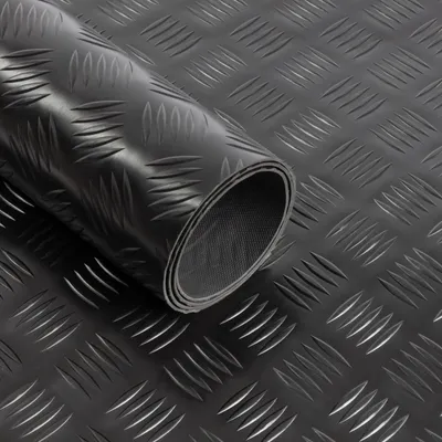 Zdjęcie produktu dla Wykładzina PVC Diamond Cut Black 120x500 cm
