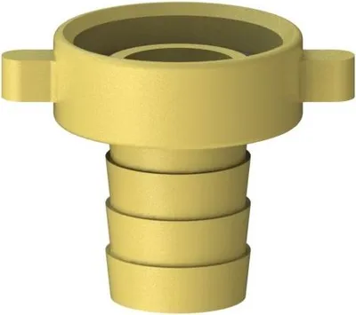 Produktbild von Js Ms-Schlauchverschraubung 2-Teilig,Flachdichtend,3/4"X1"