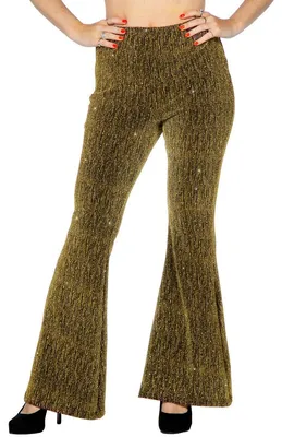 Image de Collants pailletés dorés, taille 36