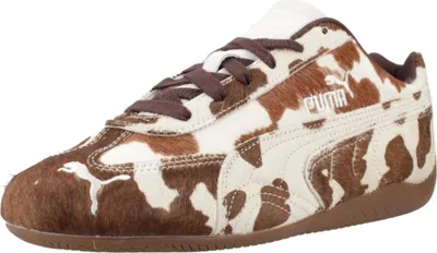 Immagine prodotto di Sneakers Del Marchio Puma Yellow Del Modello Speedcat Cow Wns Animal Print