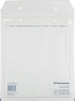 Produktbild von Soennecken Luftpolstertasche 2282 E/2 210x265mm hk ws 5 St./Pack.