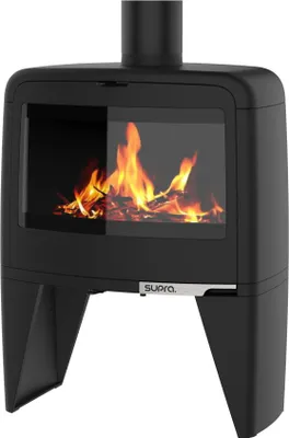 Image de Poêle à bois PAUL HAUT 10KW en fonte - étanche - eco design
