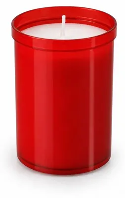 Produktbild von 2-Tage-Brenner Grablichte Rot, 20 Stück