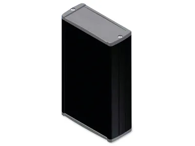 Produktbild von TEKO Gehäuse, TEKAL 22.29, Aluminium , Schwarz, 145 x 85,8 x 36,9 mm, Tekal 2