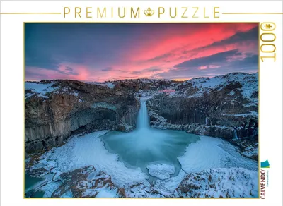 Produktbild von CALVENDO Puzzle Aldeyjarfoss | 1000 Teile Lege-Größe 64x48cm Foto-Puzzle für glückliche Stunden