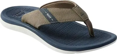 Produktbild von Reef Santa Ana Kinder Slipper mit gepolstertem Synthetik-Fußband und EVA-Fußbett mit Fußgewölbestütze